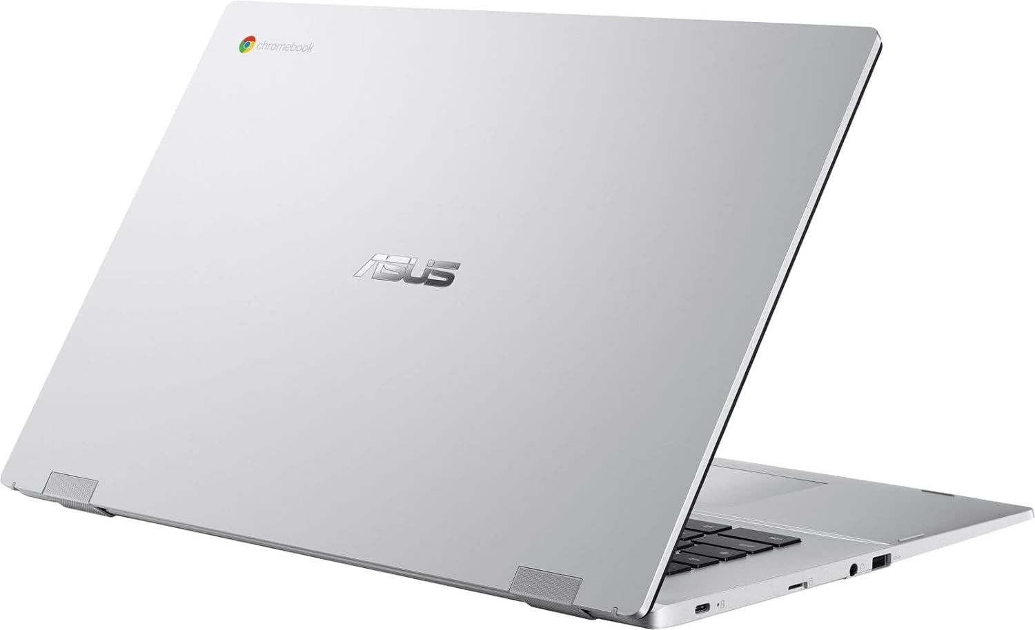 ASUS 2024 Newest Business Chromebook, 17.3' FHD Display, Intel Celeron-N4500(up to 2.80 GHz), 4GB RAM, 192GB Storage(64GB eMMC+128GB Micro SD), Intel UHD Graphics 630, HD Webcam, Wi-Fi 6, Chrome OS