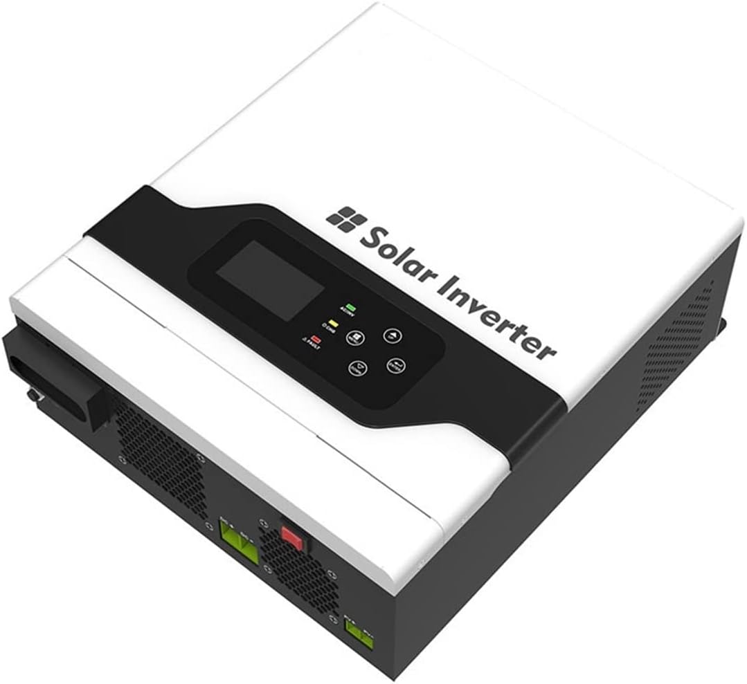 Power Inverter 2023 24V 3KW MPPT Hybrid Off Grid Solar Inverter PV1800 VPM 3000w Built MPPT 145V 60A Max 80A Charge Controller (Color : 3KW, Size : 24V_220-240V)