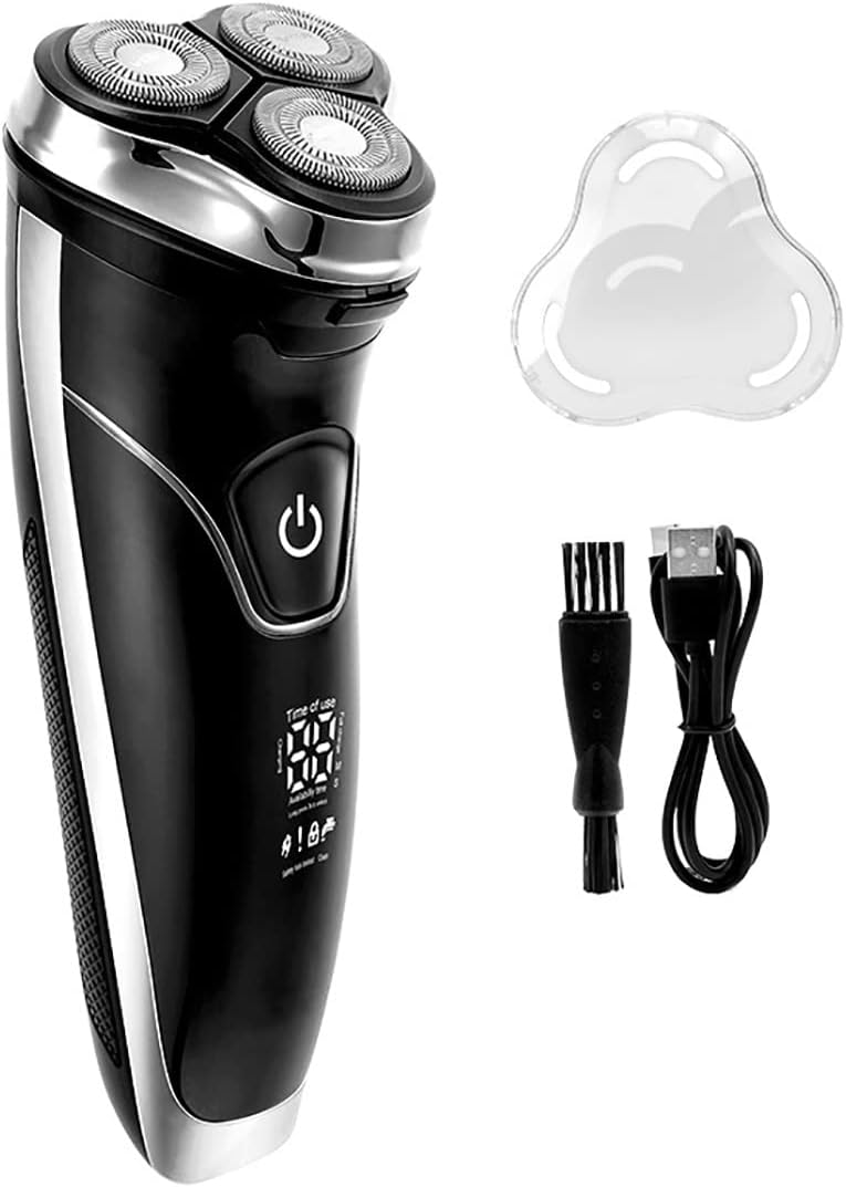 Electric Razor for Men, Electric Shaver Waterproof Fast Charging Men's Shaver Rechargeable Electric Razor Beard Trimmer Shaving Machine