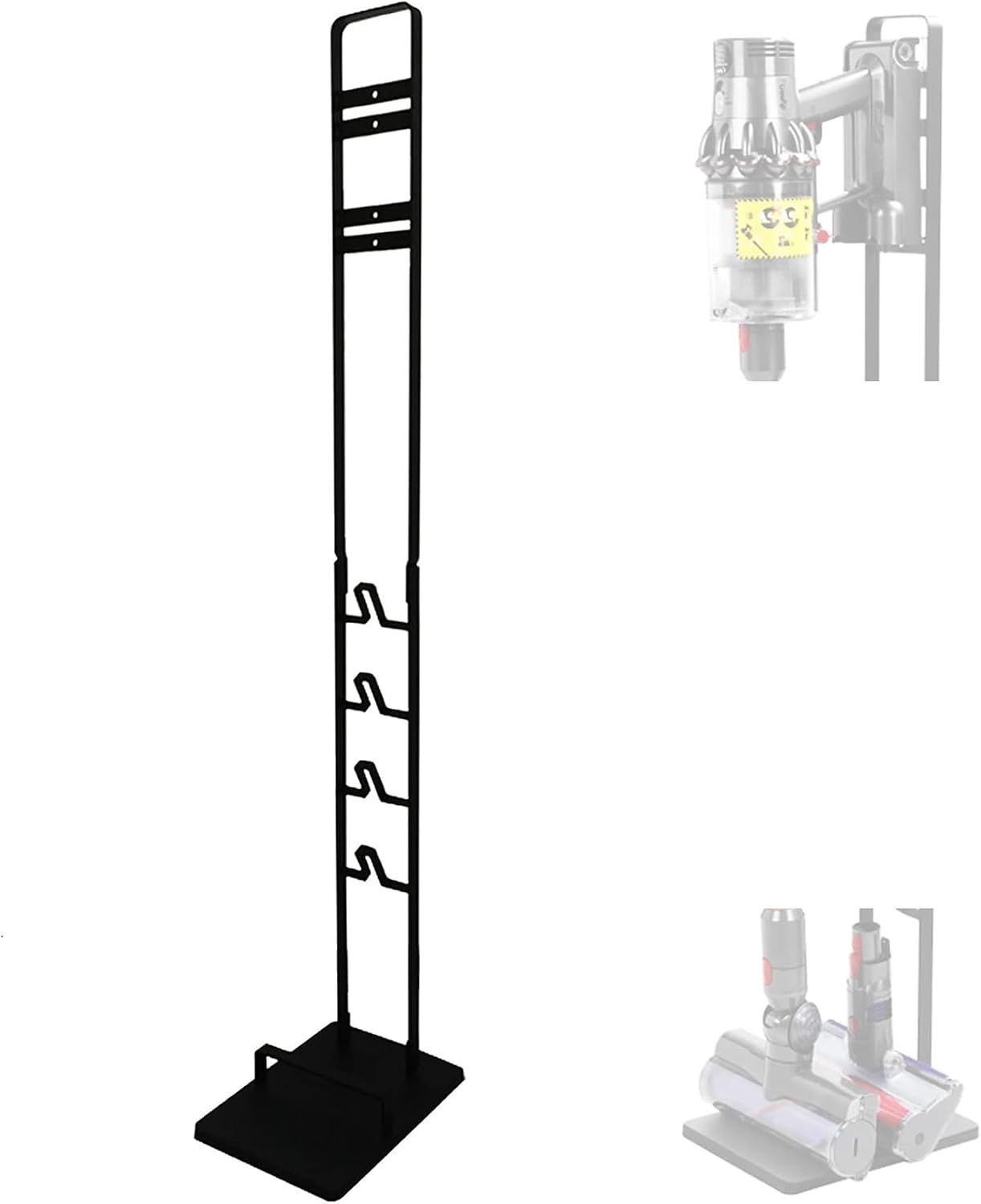 Stable Metal Vacuum Stand，Compatible for Dyson，Storage Bracket, Stand Holder, V6, V7, V8, V10, V11, V12, V15, DC30, DC31, DC34, DC35, DC58