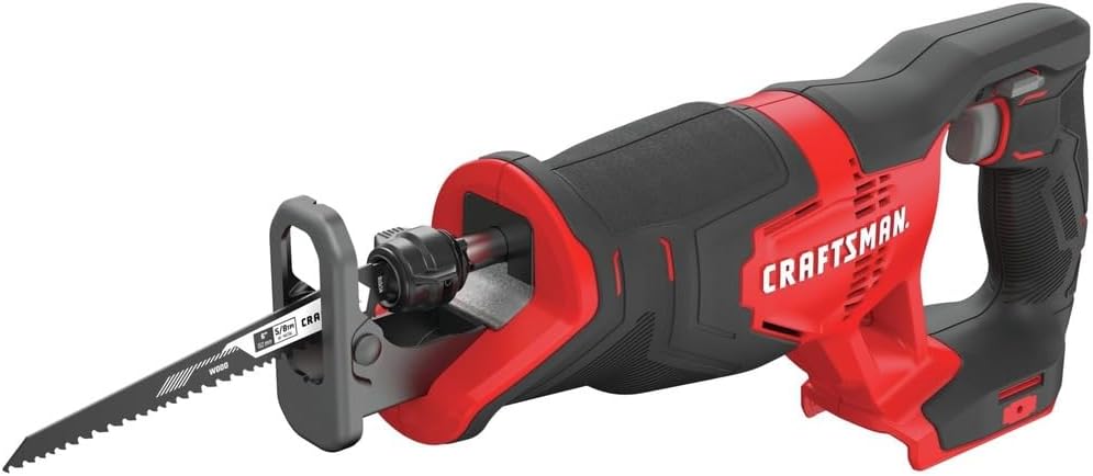 CRAFTSMAN CMCK601D2R V20 Lithium-Ion Cordless 6-Tool Combo Kit with 2 Batteries (2 Ah) (Renewed)