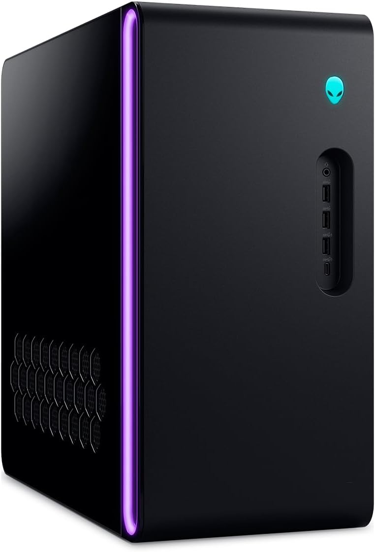 Alienware Aurora R16 Gaming Desktop - NVIDIA RTX 5080 GDDR7(Beats RTX 4090), Intel Ultra 9 285K (up to 5.7GHz), WiFi 7, Win 11 Pro, 1000W Liquid-Cooled(32GB DDR5, 2TB SSD)