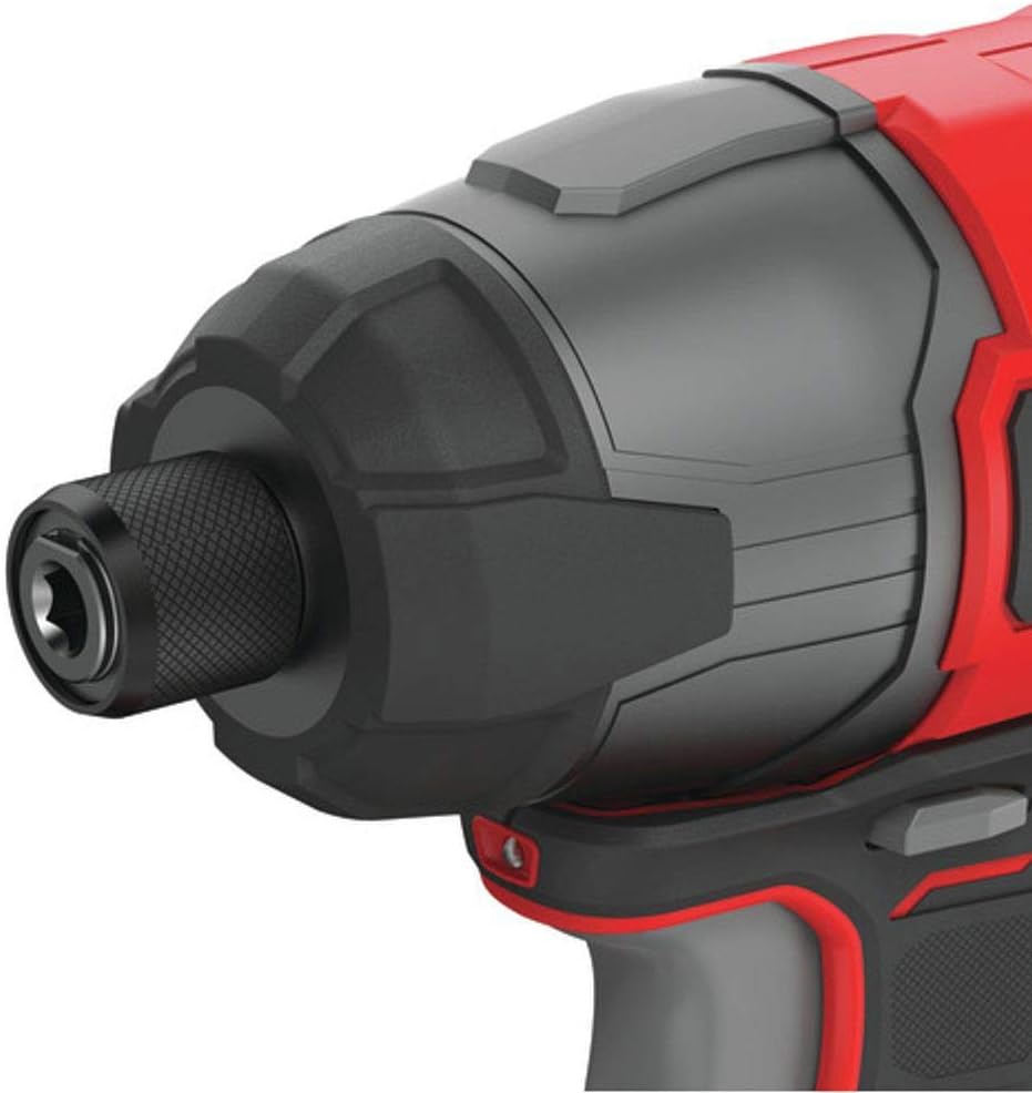 Craftsman CMCK200C2R 20V Variable Speed Lithium-Ion 1/2 in. Cordless Drill Driver and 1/4 in. Impact Driver Combo Kit (1.3 Ah) (Renewed)