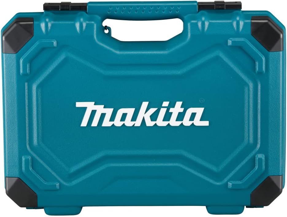 Makita E-06616 120 Piece Maintenance Set Blue/Black