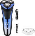 Electric Shavers for Men, Electric Shaver Professional Razor Waterproof Beard Trimmer Rotary 3D Floating Shaving Rechargeable Electric for Men
