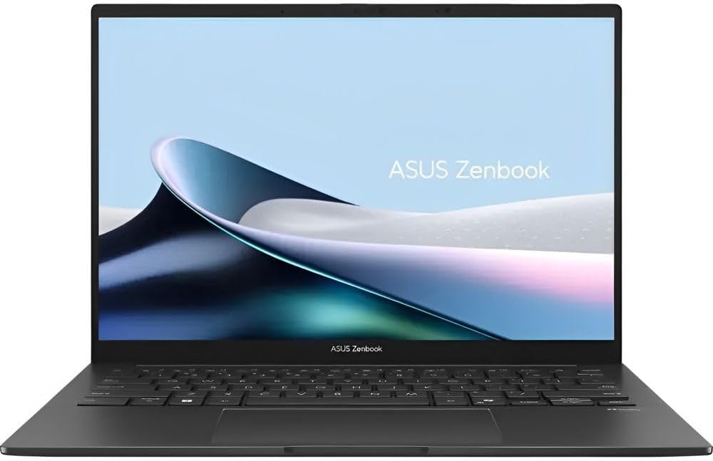 ASUS Zenbook 14 OLED 2025 Laptop, 16-Core Intel Core Ultra 7 255H, 14' WUXGA Touchscreen Display, Intel Arc 140T Graphics, 16GB LPDDR5 512GB SSD, Backlit Keyboard, Thunderbolt 4, Wi-Fi 7, Win11 Home