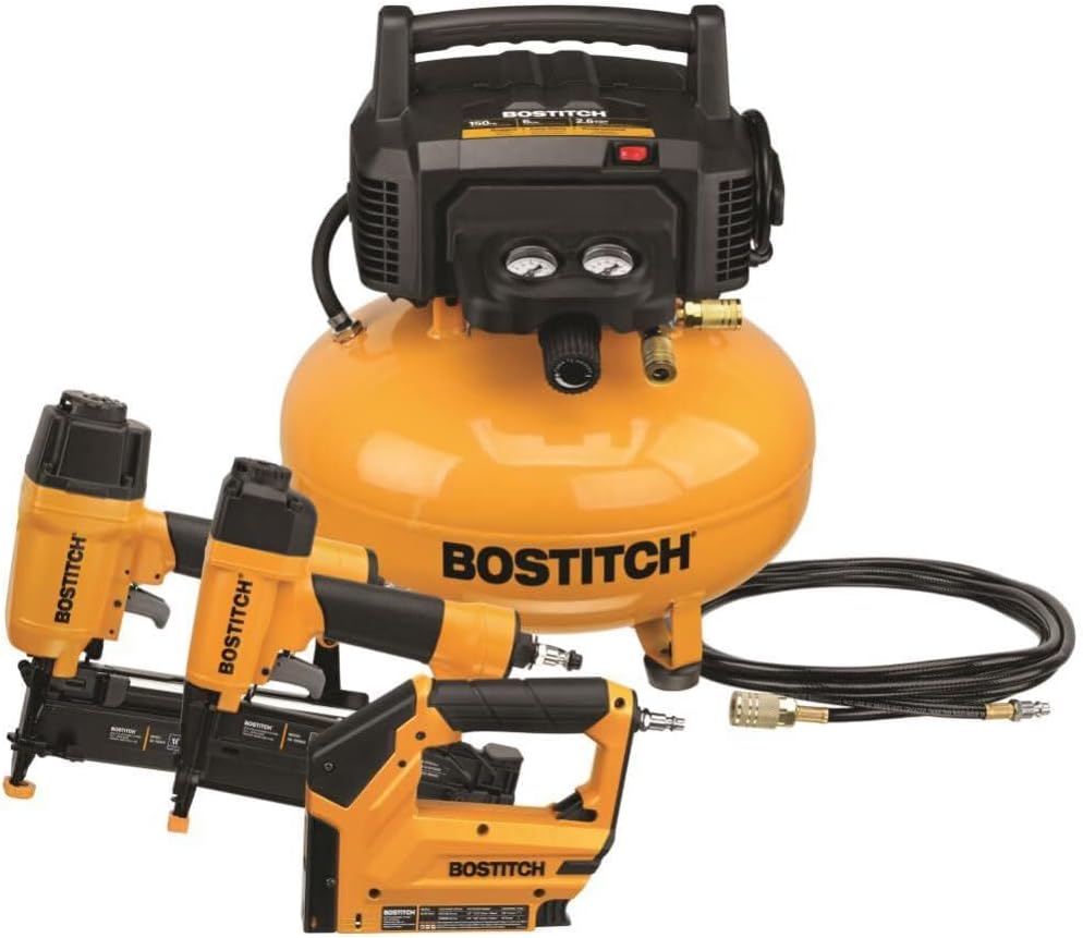 Bostitch 3-Tool/Compressor Combo Kit