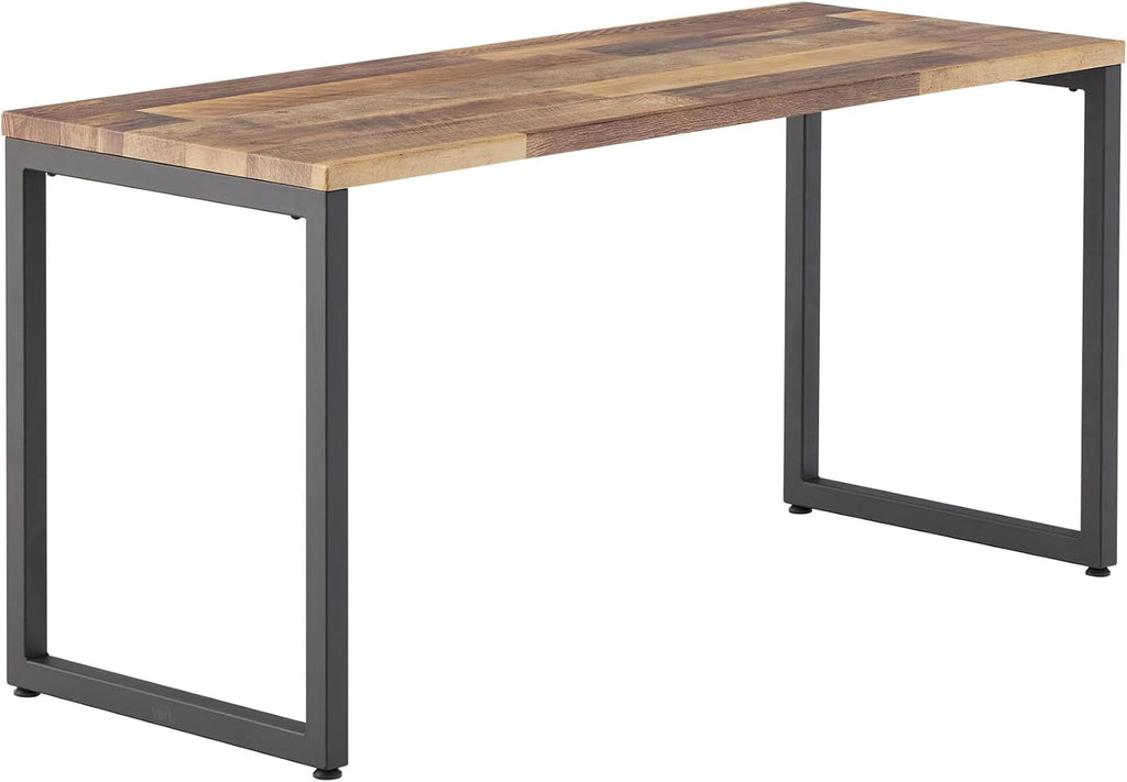Vari Table 60x24 - Modern Computer Desk with Durable Laminate Finish and Slim Legs - Ideal for Gaming, Home, or Office - Stand-Alone Workstation or Corner Side Table - Reclaimed Wood