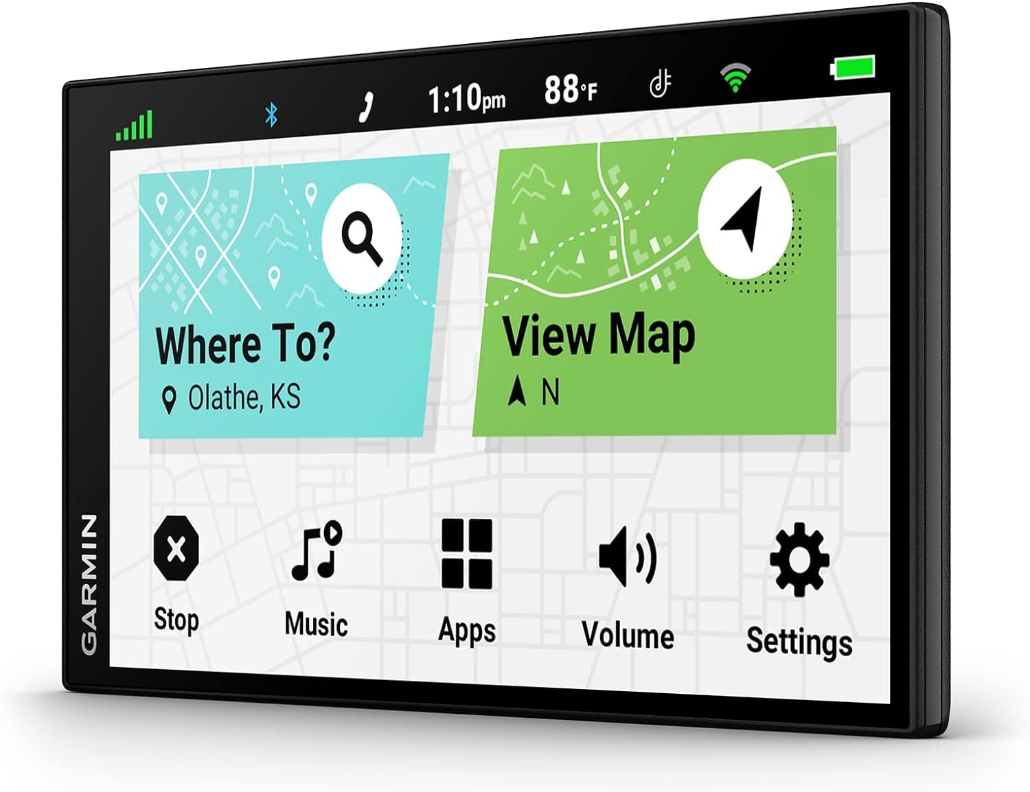 Garmin DriveSmart 66, 6-inch Car GPS Navigator with Bright, Crisp High-Resolution Maps and Garmin Voice Assist (Renewed)