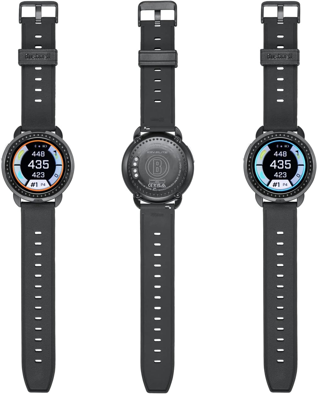 Bushnell iON Elite Black Golf GPS Watch with Cloth Bundle