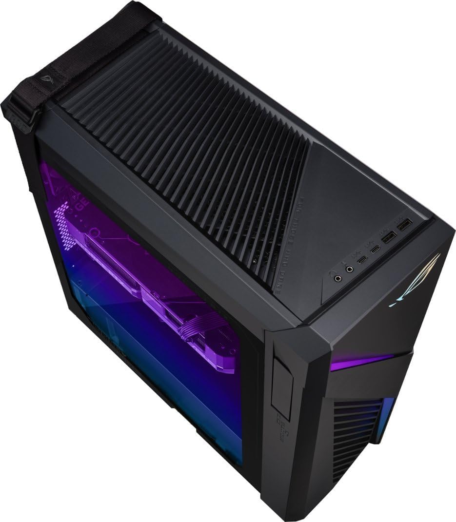 ASUS ROG Strix G16CH Desktop 2TB SSD 128GB DDR5 RAM Win 11 Pro NVIDIA GeForce 4060Ti RTX 16GB GDDR6 (Intel 14th Gen Core i9-14900K Processor Turbo Boost to 6.00GHz) Gaming PC Computer