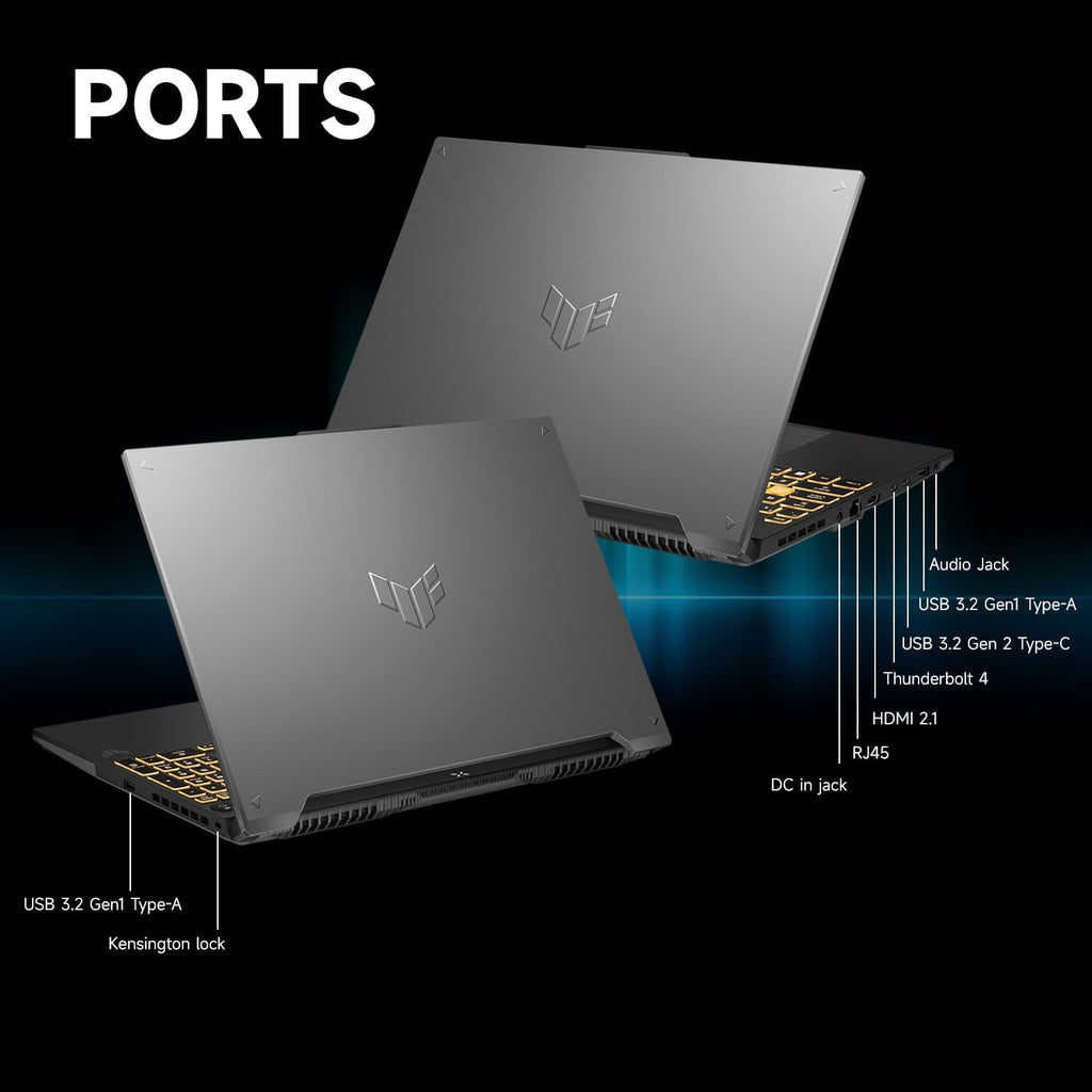 ASUS TUF F16 RTX 4050 Pro Gaming Laptop, 16' FHD+ 144Hz, Intel Core 5 210H(Beats Intel i5-14500), NVIDIA RTX 4050, 16GB DDR5 RAM, 1TB SSD, RGB Backlit KB, Bundle with PCO Laptop Cooler