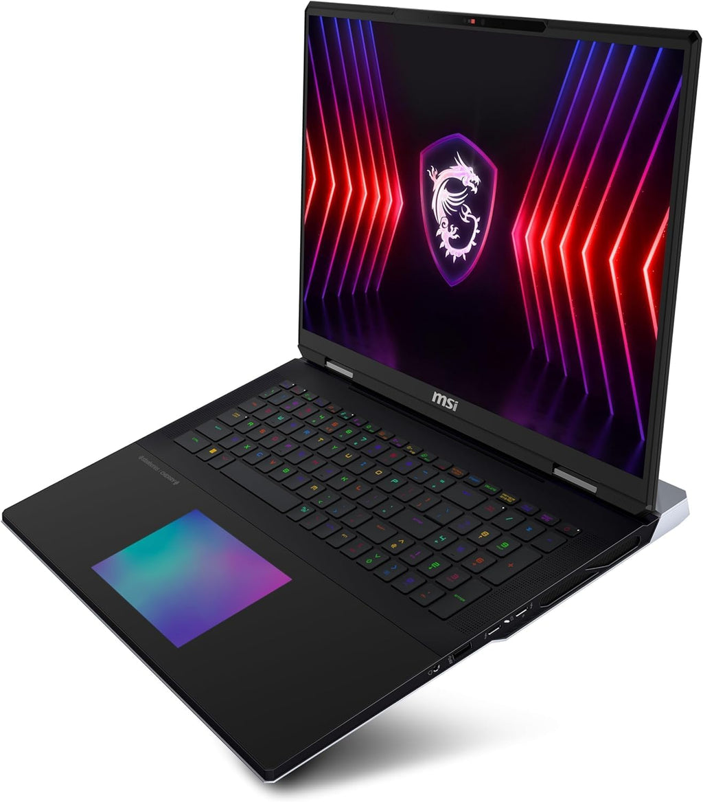 MSI Titan 18 HX 18' 120Hz MiniLED UHD+ Gaming Laptop: Intel Core i9-14900HX, NVIDIA Geforce RTX 4090, 128GB DDR5, 4TB SSD - Win 11 Pro: Black A14VIG-036US (Renewed)