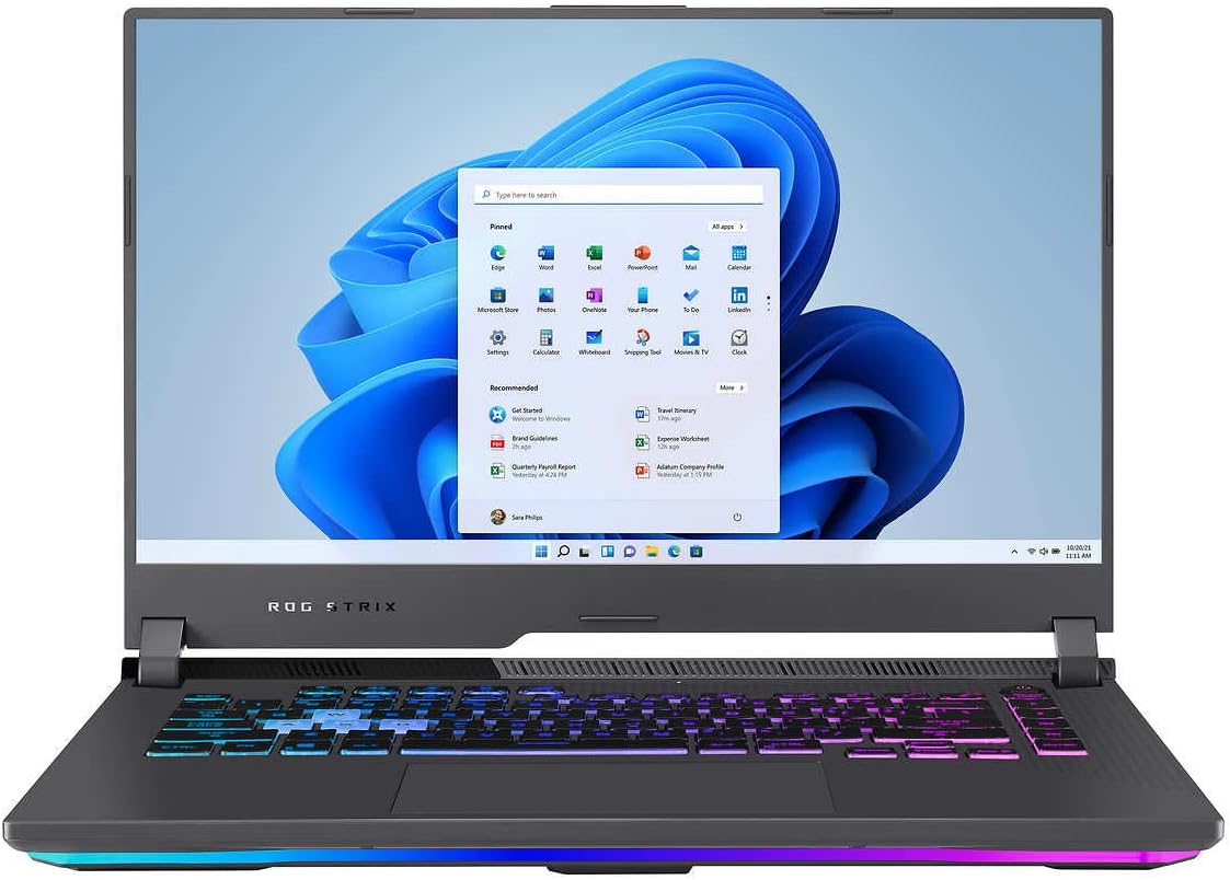 ASUS ROG Strix G15 Gaming Laptop AMD Ryzen 7 4800H 8-Core NVIDIA GeForce RTX 3060 6GB GDDR6 15.6' 144Hz FHD IPS Display 16GB DDR4 512GB SSD Wi-Fi 6 Backlit Keyboard 720p HD Camera Win10 Home
