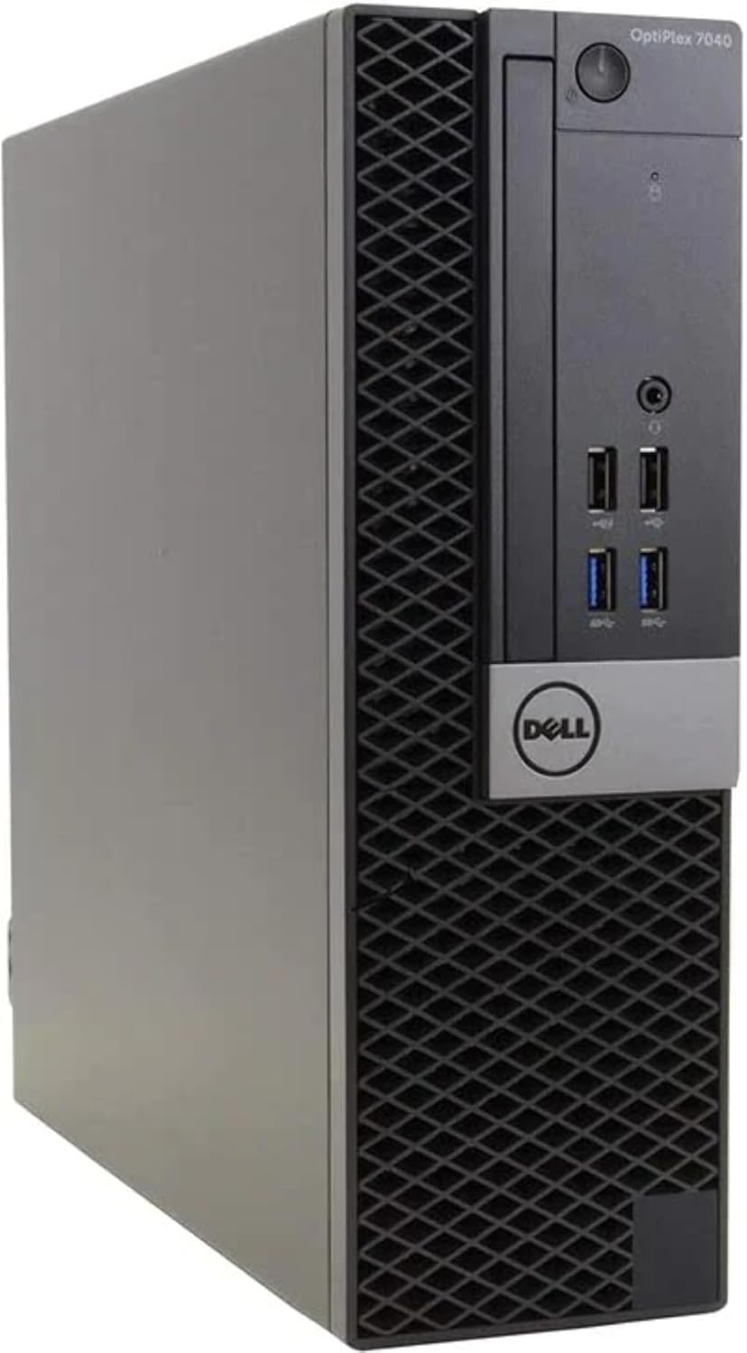 Dell OptiPlex 7040 Desktop Computer PC, Intel Core i7-6700 Processor up to 4.0 GHz, 16GB DDR4 RAM, 256GB M.2 NVMe SSD, Built-in Wi-Fi, Bluetooth, Windows 11 Pro - (Renewed)