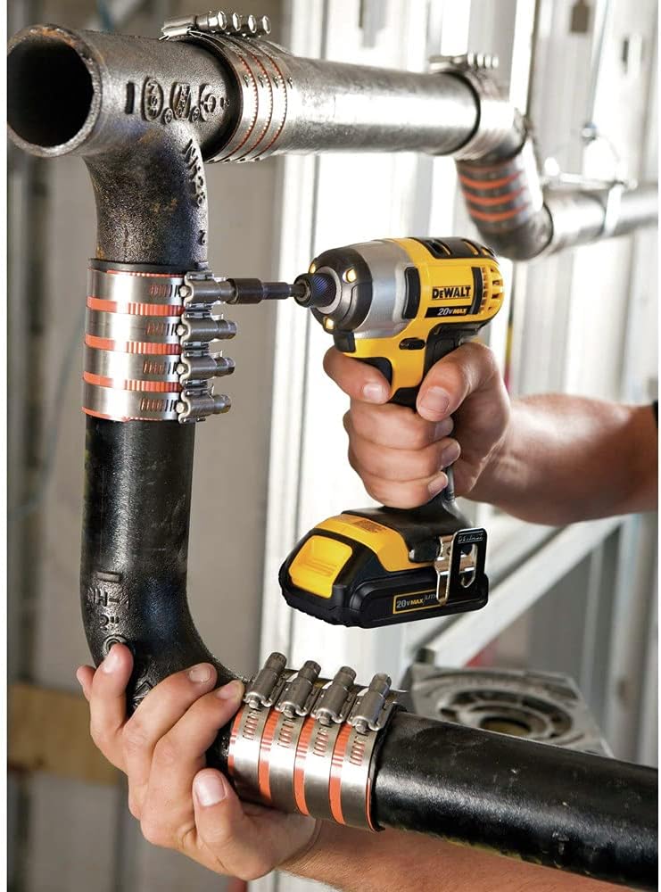 DEWALT (DCK280C2) 20V MAX Impact Driver and Drill Combo Kit