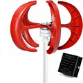Wind Turbine Generator 12V-48V 1000W- 3000W Wind Mill Generator Kit +Controller 5 Blades Low Noise Portability Suitable for Farm Power Generation