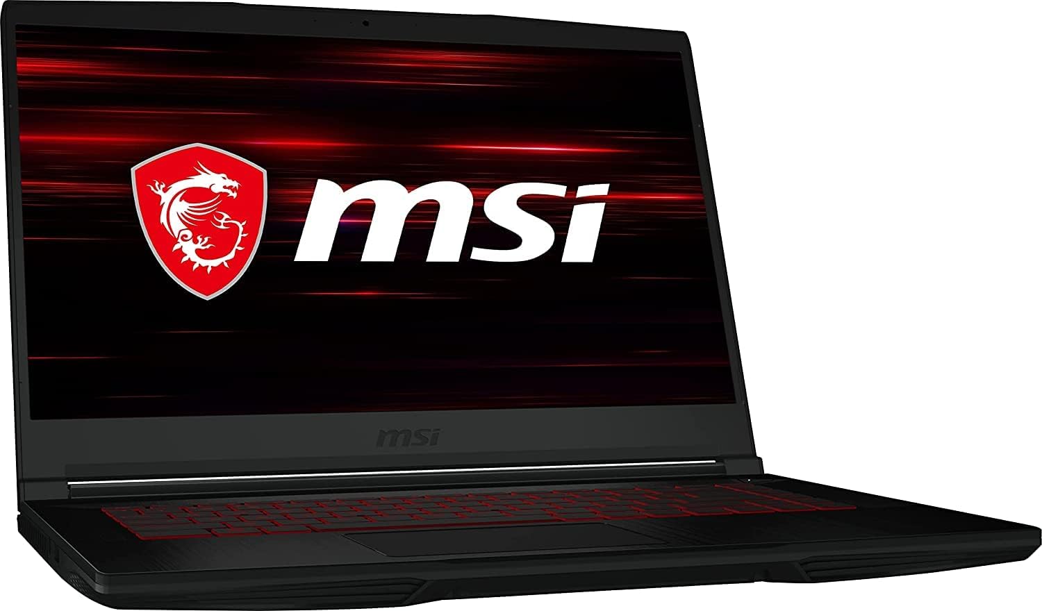 MSI 2022 GF63 Gaming Laptop, 15.6' Full HD Display, Intel Core i5-10500H Processor, 32GB RAM, 512GB SSD + 1TB HDD, NVIDIA GeForce GTX 1650 Graphics, Backlit Keyboard, Wi-Fi 6, Windows 11 Home