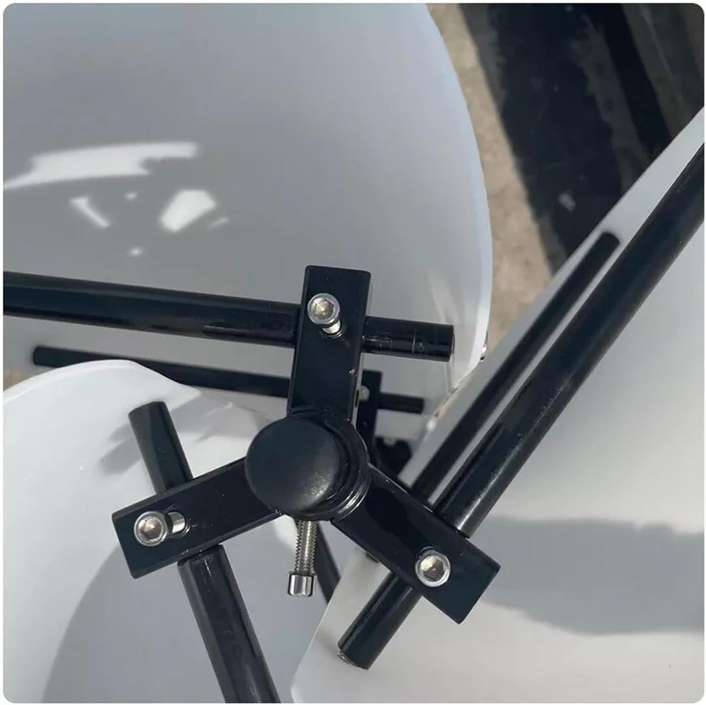 2000W/3000W Vertical Axis Wind Turbine Generator, Magnetic Levitation, Waterproof, Wind Resistant, White, 24V
