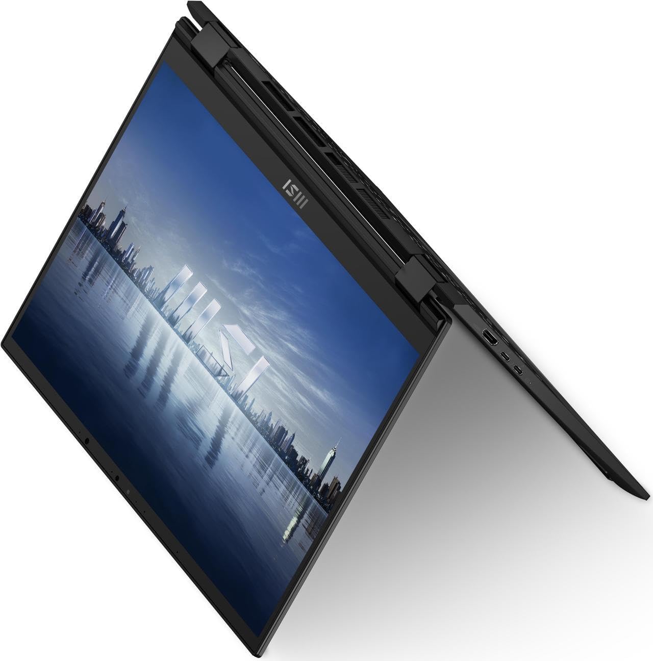 MSI 2024 Laptop | Summit E14 Flip Evo | 14' 2880 x 1800 Touch IPS | Intel-12 Core i7-1360P | 32GB LPDDR5 | 1TB SSD | Windows 11 Home | Wi-Fi 6E - BT 5.2 - Backlit KB - 1080p FHD + IR Camera - Black