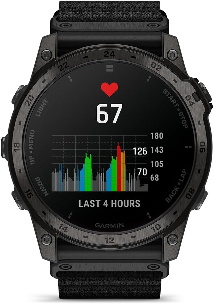 Garmin tactix 7 AMOLED Edition Tactical Military GPS Smartwatch | Touchscreen, Stealth Mode, Flashlight, Multicontinent Mapping, Weather, Health Metrics, with Signature Series Gift Bundle