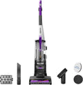 Eureka FlexReach Powerful Upright Vacuum Cleaner for Carpet and Hard Floor, Lift-Up Vacuum with Large Dust Cup, Anti-Tangle, NEU651PL, Purple