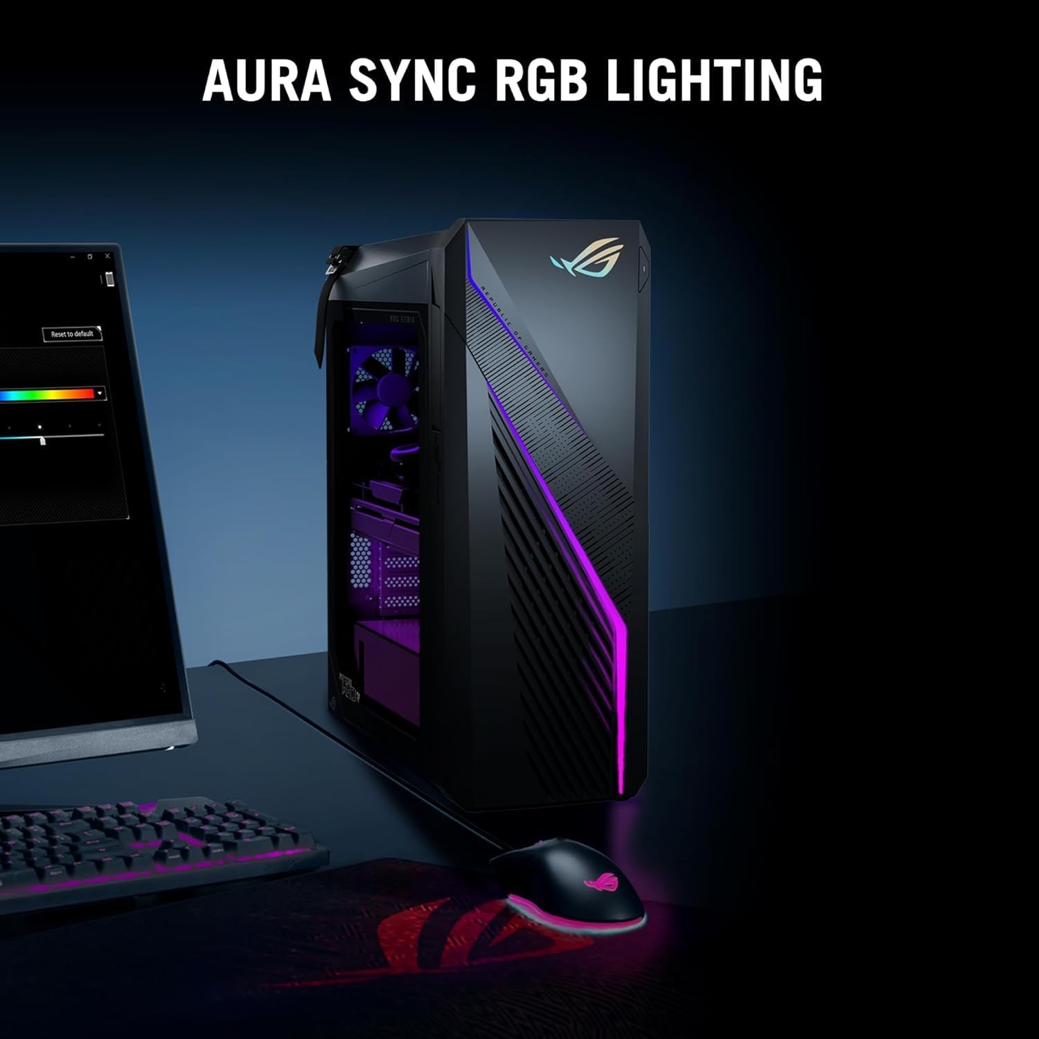 ASUS ROG Strix G16CH Desktop 2TB SSD 128GB DDR5 RAM Win 11 Pro NVIDIA GeForce 4060Ti RTX 16GB GDDR6 (Intel 14th Gen Core i9-14900K Processor Turbo Boost to 6.00GHz) Gaming PC Computer