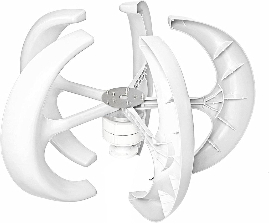 with Controller Vertical Axis Wind Generator 3000W, 12V 24V Wind Turbines Generator for Home Hybrids Streetlight