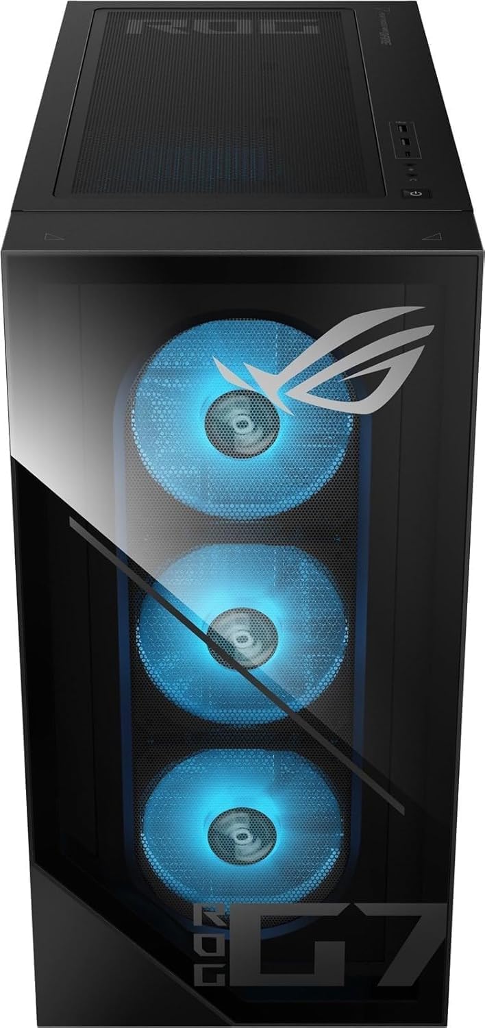 ASUS ROG Strix G700 Desktop 10TB SSD 128GB DDR5 RAM Win 11 Pro (Intel 15th gen Core Ultra 9 285K Processor Turbo Boost to 6.00GHz, NVIDIA GeForce 4060 Ti RTX 8GB GDDR6) Gaming PC Computer