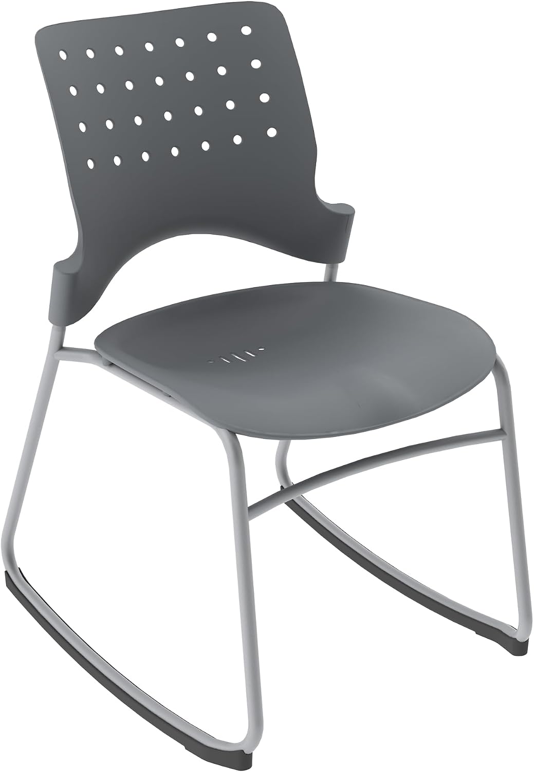 Learniture Ballard Rocker Chair for Classrooms, Offices, Studios, Ergonomic Design Graphite