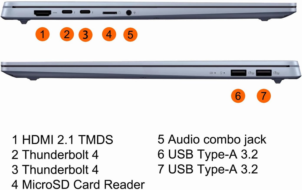 ASUS Vivobook S16 AI PC Laptop 16' 2.8k OLED 120Hz (600nits, 100% DCI-P3) Intel 16-core Ultra 9 285H 32GB RAM 2TB SSD Backlit for Creator Designer Business Professional Win11 ICP Hub