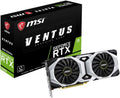 msi Gaming GeForce RTX 2080 8GB GDRR6 256-bit HDMI/DP/USB Ray Tracing Turing Architecture Graphics Card (RTX 2080 Ventus 8G)