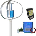 3000W Wind Turbines Generator With Controller- Rare Earth Maglev Ultra-Low 1.5m/s Startup For Home/Off-Grid Emergency Power (12V 24V)