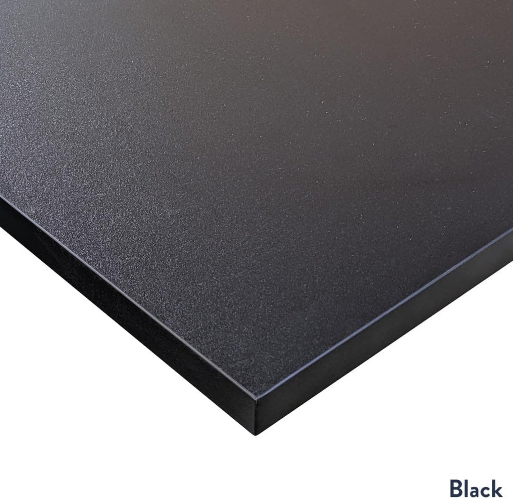Desky Sigma L-Shape Gaming Desk - 59 Inch, Triple Motor Sit-Stand, Height Adjustable up to 49.2 inches, 440 lbs Capacity, 4 Memory Presets, Matte Black Frame