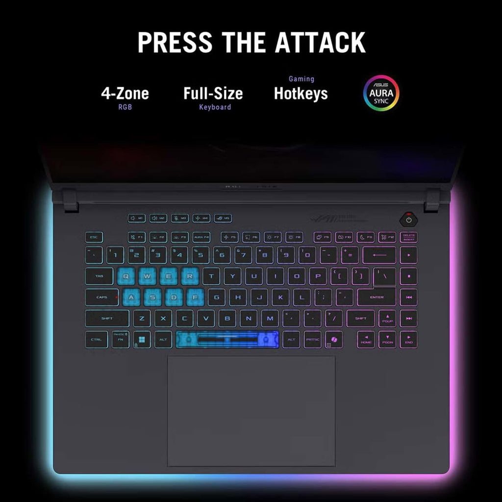 ASUS ROG Strix G16 (2025) Gaming Laptop, 16' FHD+ 16:10 165Hz/3ms IPS Display, NVIDIA GeForce RTX 5060 Laptop, Intel Core i7-14650HX, 16GB DDR5 | 1TB M.2 PCIe SSD, WiFi 7, RGB Blacklit KB, Win11 Pro