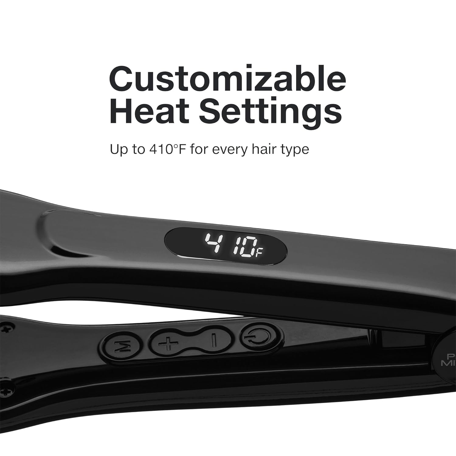 Paul Mitchell Smooth+ Ceramic Flat Iron, Adjustable Heat Settings, for Smoothing + Straightening