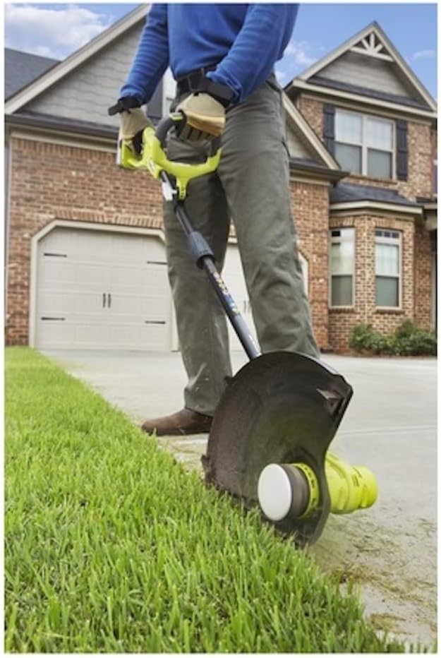 Ryobi 40V Cordless Battery Attachment Capable String Trimmer and Leaf Blower Combo Kit (2-Tools) w/ 4.0 Ah Battery & Charger