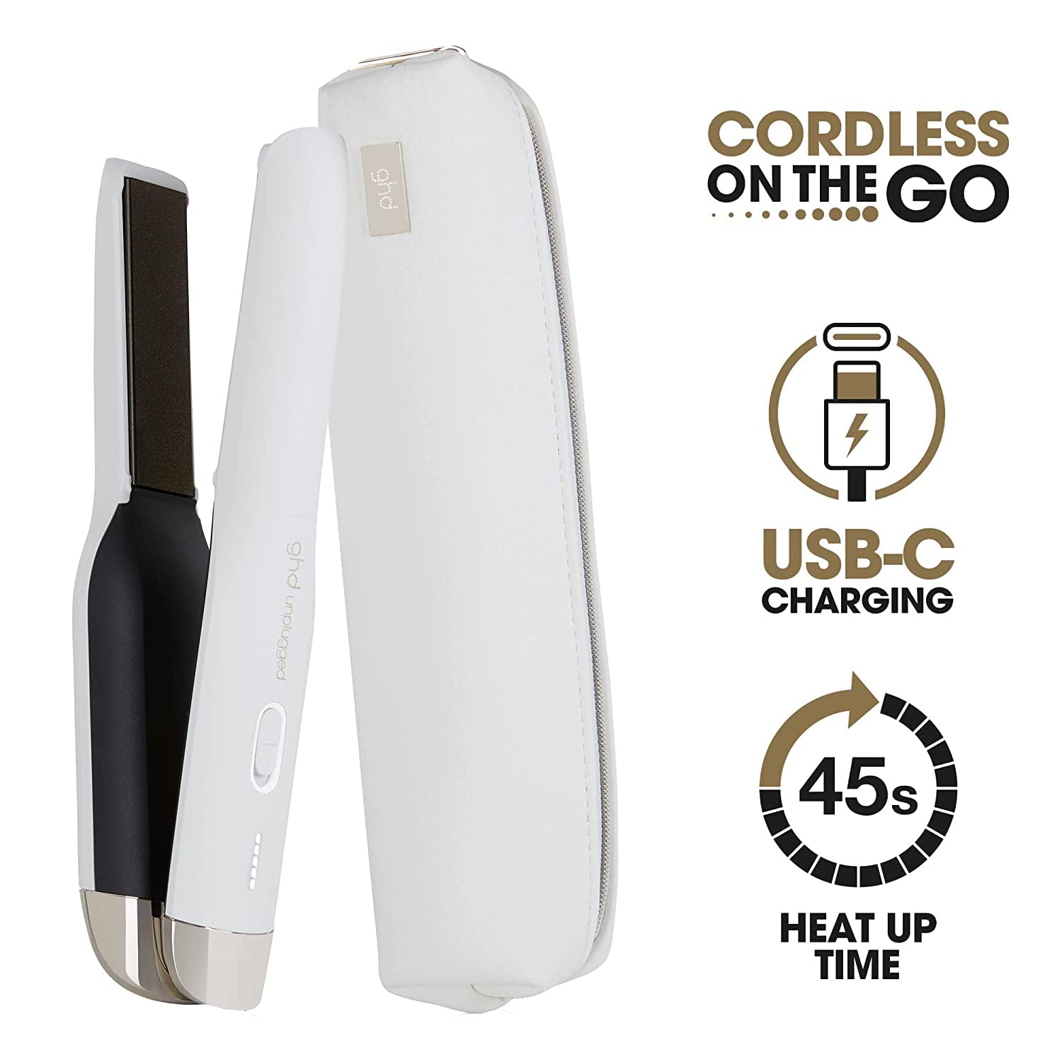 ghd Unplugged Styler ― 1' Cordless Flat Iron