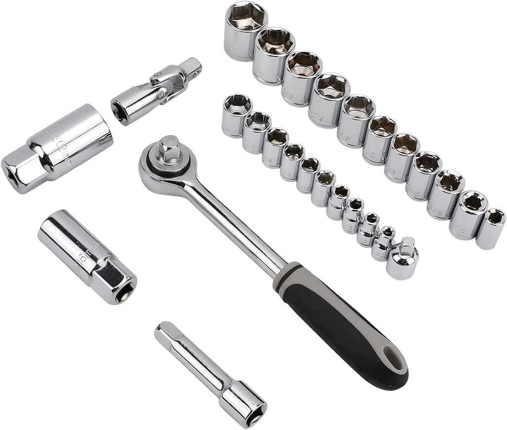 AmazonBasics 131-Piece General Household Hand Tool Set (Pack of 3)