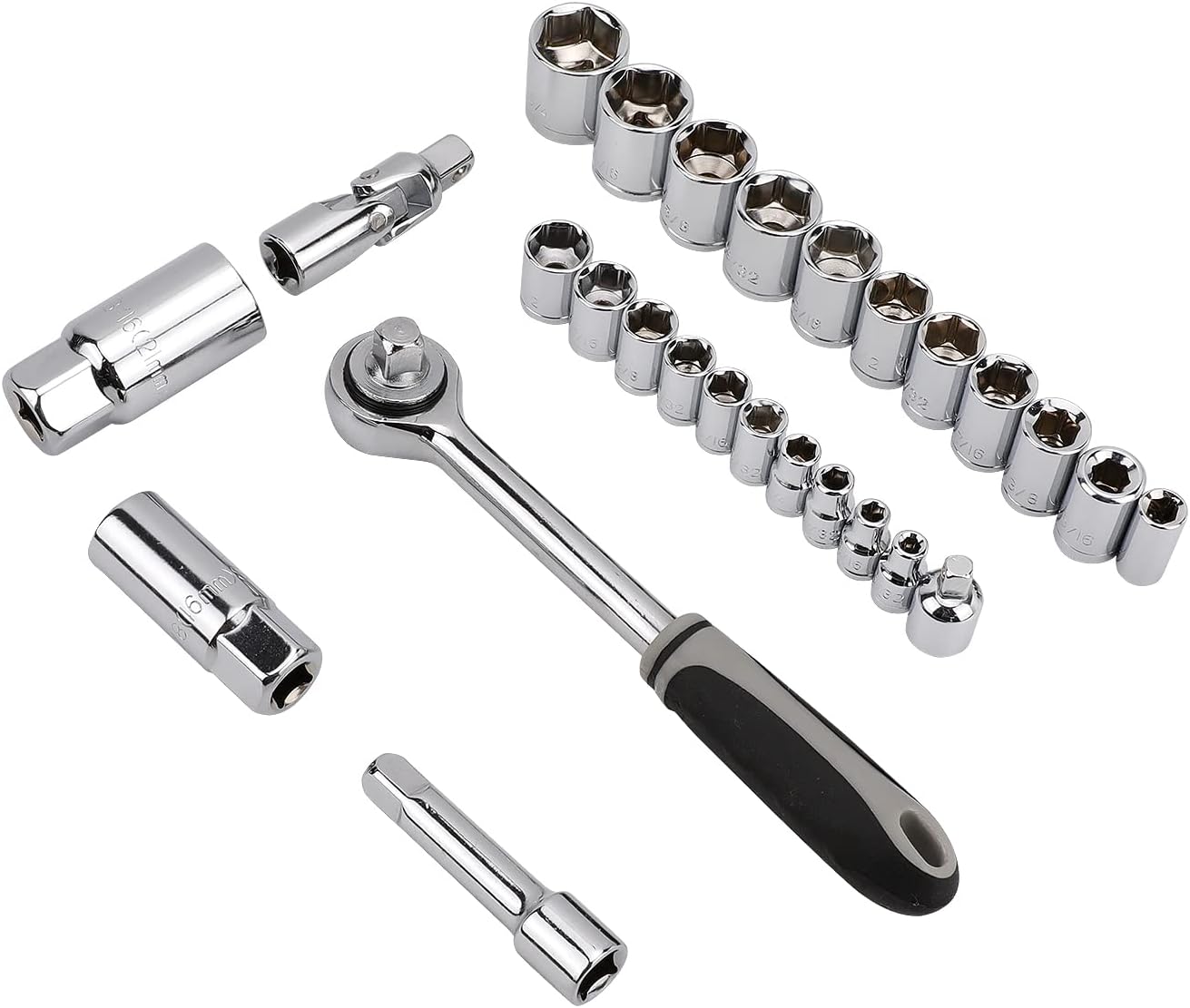 AmazonBasics 131-Piece General Household Hand Tool Set (Pack of 3)