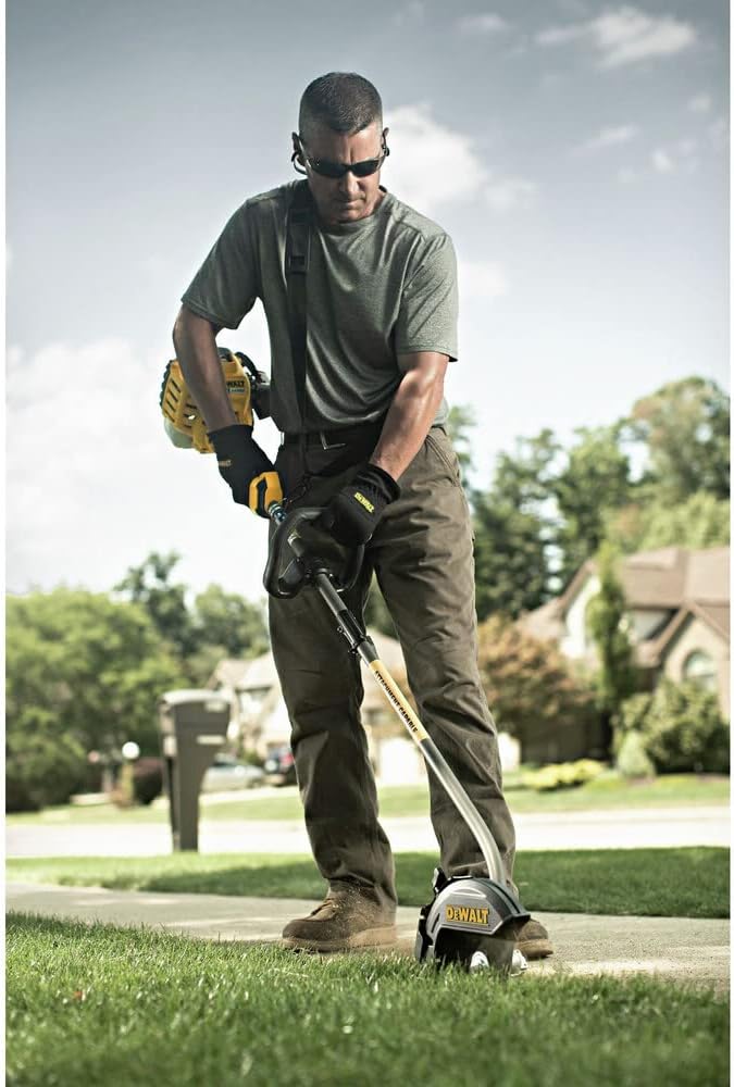 Dewalt 41AD27SE539 27cc Gas Straight Stick Edger with Attachment Capability