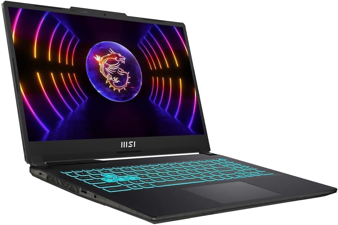 MSI Cyborg 15 Gaming Laptop, 15.6' IPS FHD 144Hz Display, Intel 10-Core i7-13620H, GeForce RTX 4050, 16 GB DDR5, 1 TB SSD, Backlit Keyboard, MS Office Lifetime License & Win11 Pro, w/Accessories