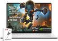 ASUS ROG Zephyrus G14 AI Gaming Laptop 14.0' ROG Nebula OLED 2.8K 500nits Display, AMD Ryzen 9 270, RTX 5060 8GB, 16GB LPDDR5X, 2TB SSD, WiFi7, Win11, Platinum White, w/2TB USB Drive, W/GaLiMu