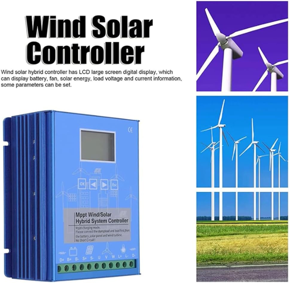 24v,HYZHANHONG 6000W MPPT Wind Solar Hybrid Charge Controller with Dump Load 12/24/48V for 3000W Wind Turbine 3000W Solar Panel ,24V