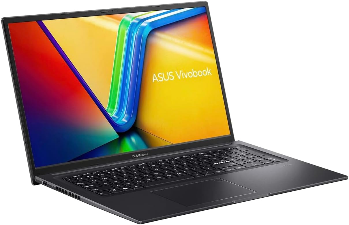 ASUS Vivobook K3704VA-DS96 17X Laptop 17.3' IPS FHD Display (Intel i9-13900H, 16GB DDR4, 1TB PCIe SSD, Intel Iris Xe, Backlit KB, Fingerprint, Webcam, WiFi 6E, Win 11 Pro) with Dockztorm Hub