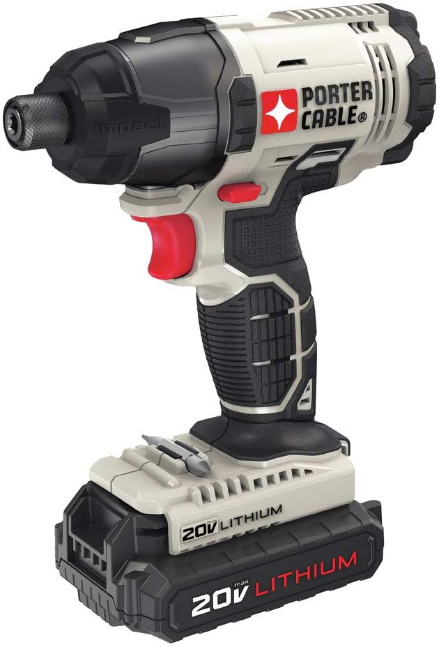 PORTER CABLE PCCK604L2 20V MAX 2-Tool Cordless Drill/Driver and Impact Driver Combo Kit