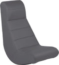 FDP Horizontal Floor Rocker, Lightweight Video Rocker for Kids and Teens, Ergonomic Chair for Reading, Gaming, Watching TV - Dark Gray, 10489-DG