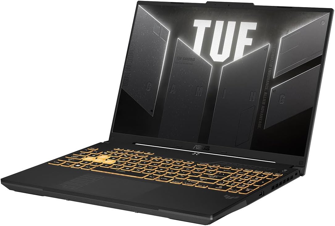 ASUS TUF Gaming F16 Gaming Laptop, 16' FHD+ 165Hz 16:10 Display, Intel® Core™ i7-13650HX, NVIDIA® GeForce RTX™ 4060, 16GB DDR5, 512GB PCIe Gen4 SSD, Wi-Fi 6, Windows 11, FX607JV-ES73, Mecha Gray