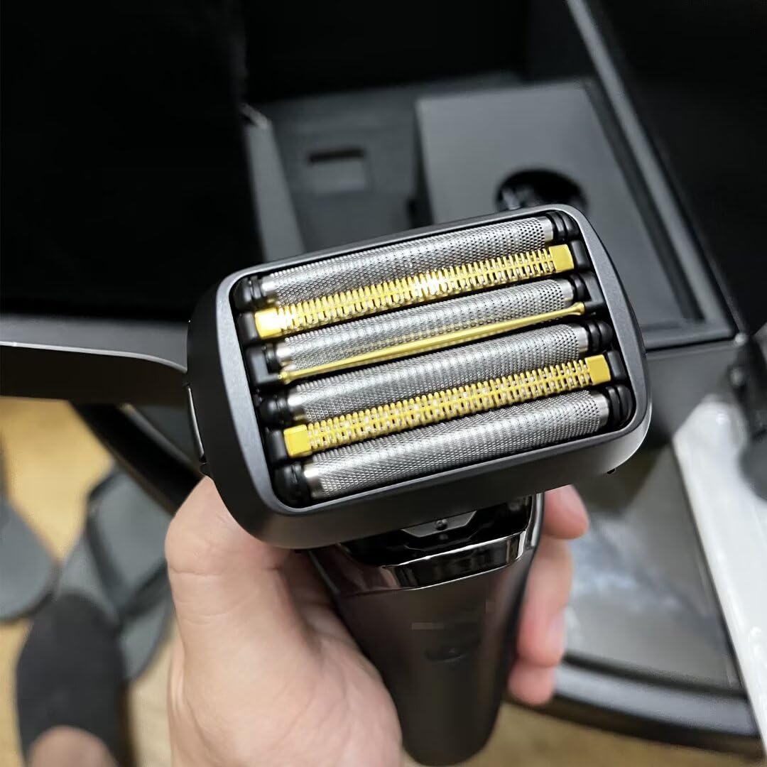 Performance Men Face Hair Shaving Set New Shaver Head Razor Blade Part Fits for Panasonic ARC6 Shavers ES-LS9A-K and ES-LS8A-K HaeKap Upgraded Replacement
