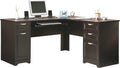 Realspace® Magellan 59'W L-Shape Corner Desk, Espresso